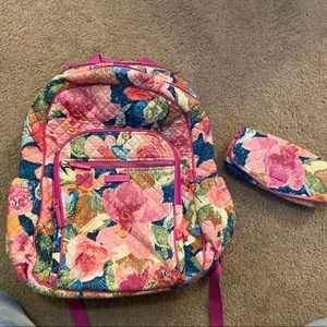 Vera Bradley Campus Backpack & Pencil Case